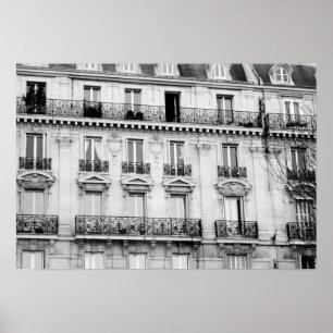 Poster de l'immeuble parisien
