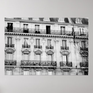 Poster de l'immeuble parisien