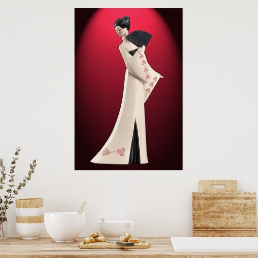Poster de l'impératrice japonaise 36 x 24 (Cuisine)