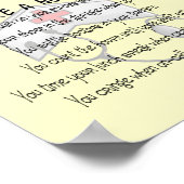 Poster de l'infirmière amusante "Vous êtes une inf (Coin)