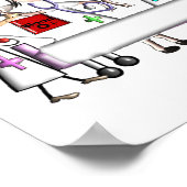 Poster de l'infirmière de trauma—Unique 3D Graphic (Coin)