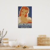 Poster de l'infirmière pour bébé WPA (Cuisine)