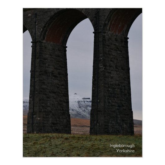 Poster de l'Ingleborough Yorkshire (Devant)