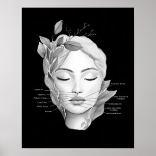 Poster de l'injecteur de remplissage de lèvres Ana