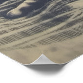 Poster de Linocut Robot Steampunk (Coin)