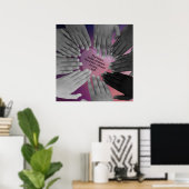 Poster de l'intelligence cardiaque (Bureau à domicile)