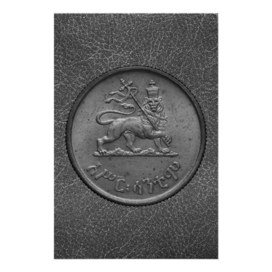 Poster de Lion of Judah Jah Rastafari Reggae Roots (Devant)