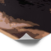 Poster de Lion Pop Art - Art de la photographie an (Coin)