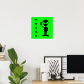 Poster de Little Green Man (Bureau à domicile)