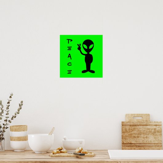 Poster de Little Green Man (Cuisine)
