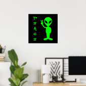 Poster de Little Green Man (Bureau à domicile)