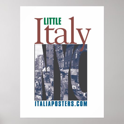 Poster de Little Italy New York (Devant)