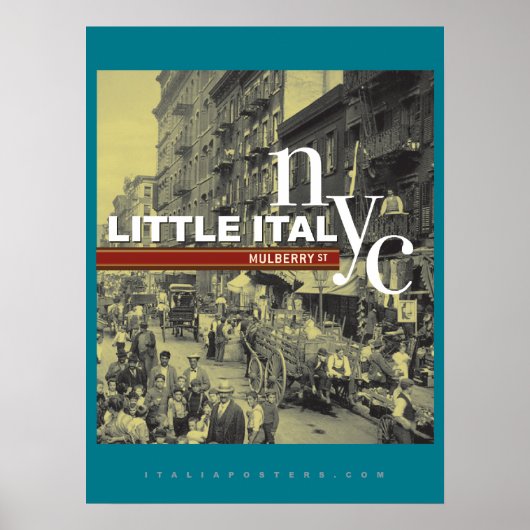 Poster de Little Italy New York City (Devant)