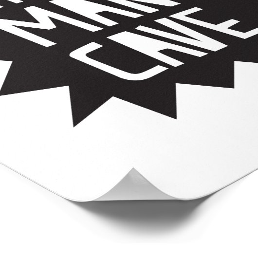 Poster de Little Man Cave Imprimer (Coin)