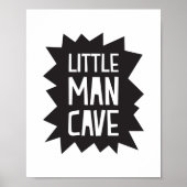 Poster de Little Man Cave Imprimer (Devant)