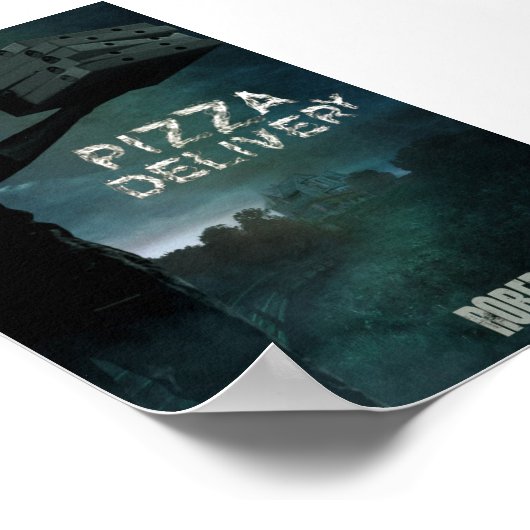 Poster de livraison de pizza (Coin)