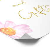 Poster de livres et cadeaux roses (Coin)