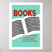 Poster de livres et de lecture (Devant)
