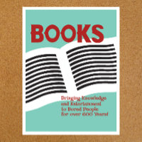 Poster de livres et de lecture