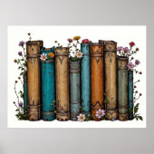 Poster de livres vintages ou papier découpage (Devant)