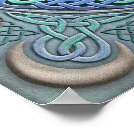 Poster de l'OEil Celtique du Monde (Coin)