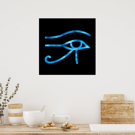 Poster de l'oeil de Horus (Cuisine)