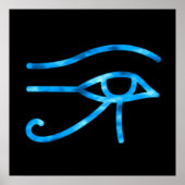 Poster de l'oeil de Horus (Devant)