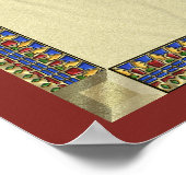 Poster de l'oeil de Horus Scarab (Coin)