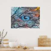 Poster de l'oeil de PMACarlson Dragon (Cuisine)