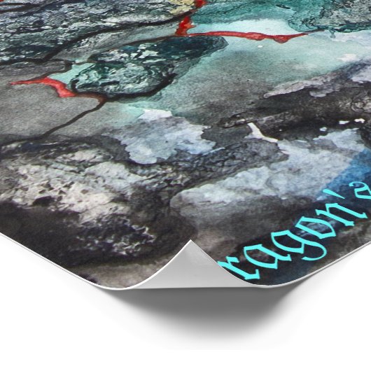 Poster de l'oeil de PMACarlson Dragon (Coin)