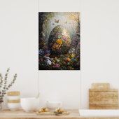 Poster de l'Oeuf de Pâques géant (Cuisine)