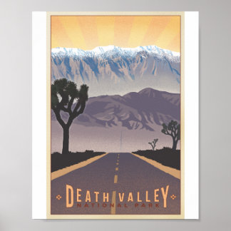Poster de l'oeuvre d'art de Death Valley National 