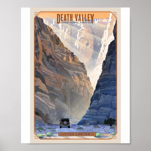 Poster de l'oeuvre d'art de Death Valley National  (Devant)