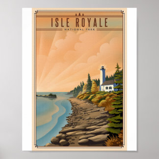 Poster de l'oeuvre d'art de l'Isle Royale