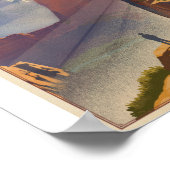 Poster de l'oeuvre d'art du Parc national de Zion  (Coin)