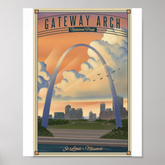 Poster de l'oeuvre d'art Gateway Arch National Par