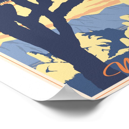 Poster de l'oeuvre d'art Joshua Tree National Park (Coin)