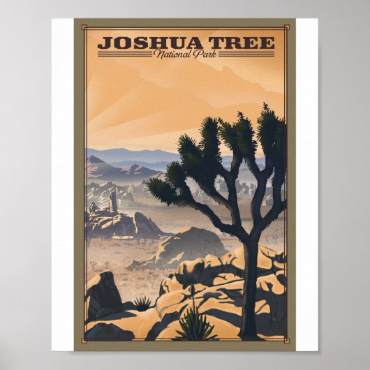Poster de l'oeuvre d'art Joshua Tree National Park (Devant)
