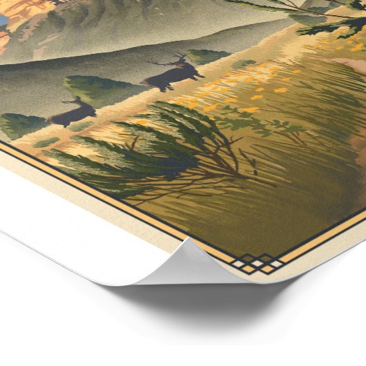 Poster de l'oeuvre d'art Mesa Verde National Park  (Coin)