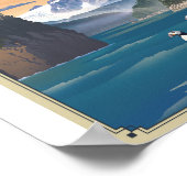 Poster de l'oeuvre Kenai Fjords National Park Lith (Coin)