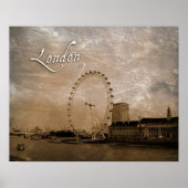 Poster de London Eye (Devant)