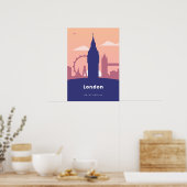 Poster de Londres (Cuisine)