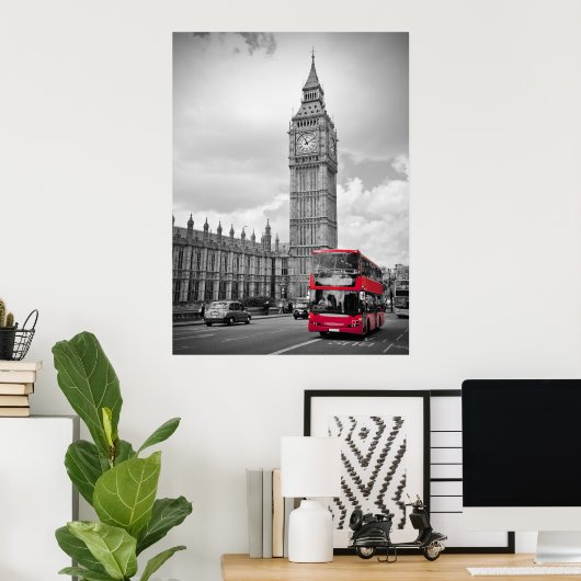 Poster de Londres (Bureau à domicile)