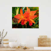 Poster de l'orchidée (Cuisine)