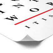 Poster de l'organigramme (Coin)