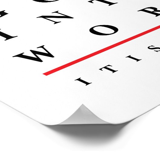 Poster de l'organigramme (Coin)