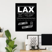 Poster de Los Angeles International Airport LAX (Bureau à domicile)