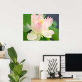 poster de lotus (Bureau à domicile)
