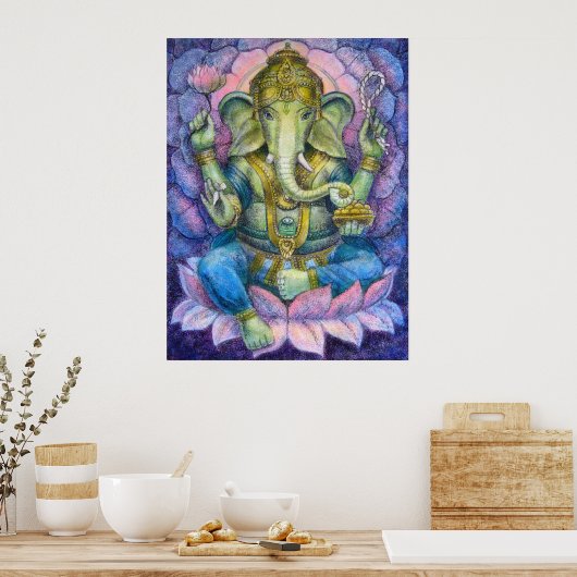 Poster de Lotus Ganesha (Cuisine)
