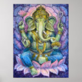 Poster de Lotus Ganesha (Devant)